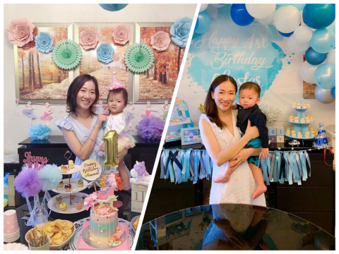 慶祝生日 - 和姐姐一樣的1歲生日會