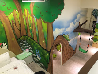 親子旅行 - 上層望返落大床