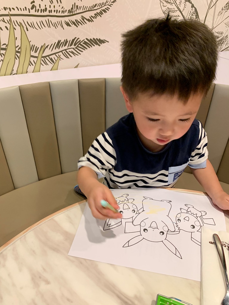 親子餐廳 - 可以玩的Menu