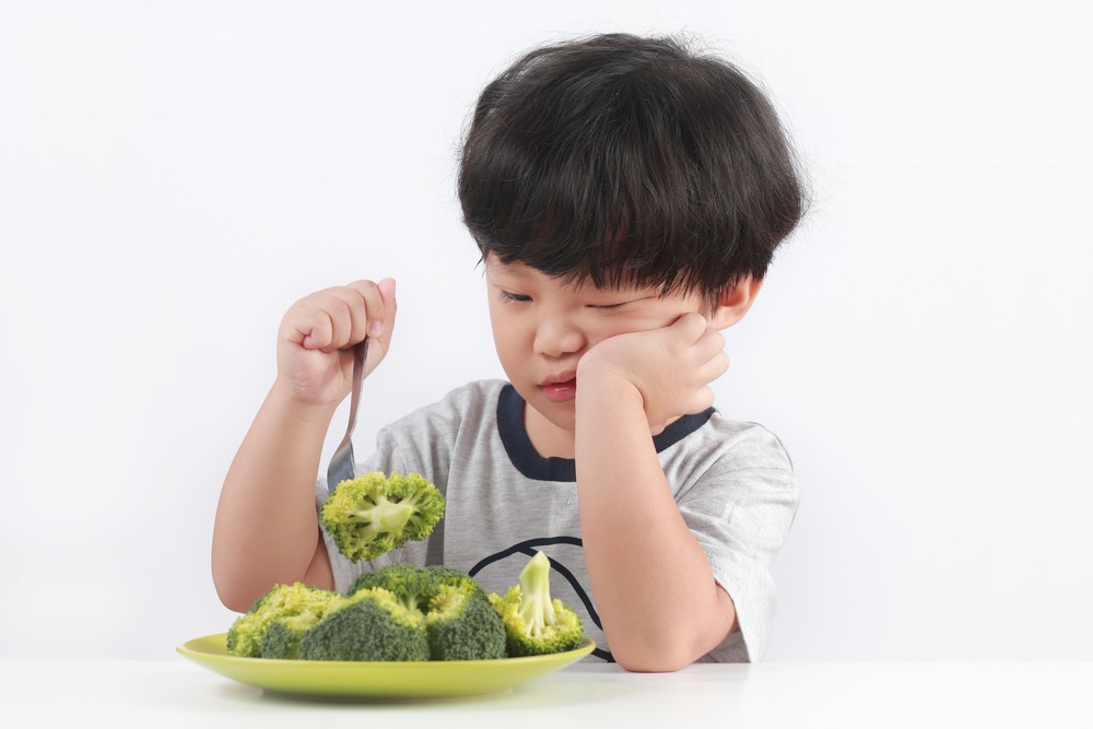 自閉症兒童對未吃過的食物，表現得十分抗拒