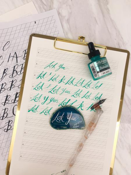 Me Time - Calligraphy 西洋書法