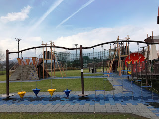 親子旅遊 - 繩網橋及平衡橋