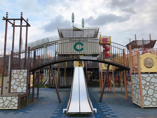 親子旅遊 - 不同類型的溜滑梯