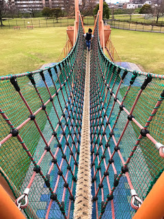 親子旅遊 - 繩網橋及平衡橋