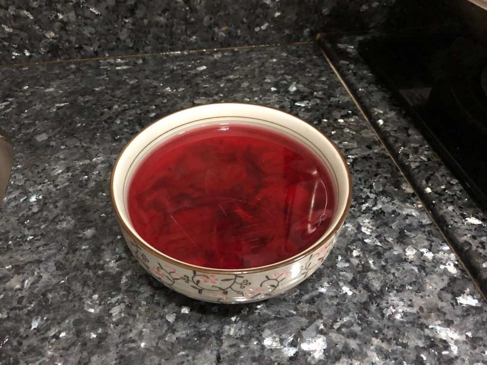 洛神花茶 放涼即可飲用