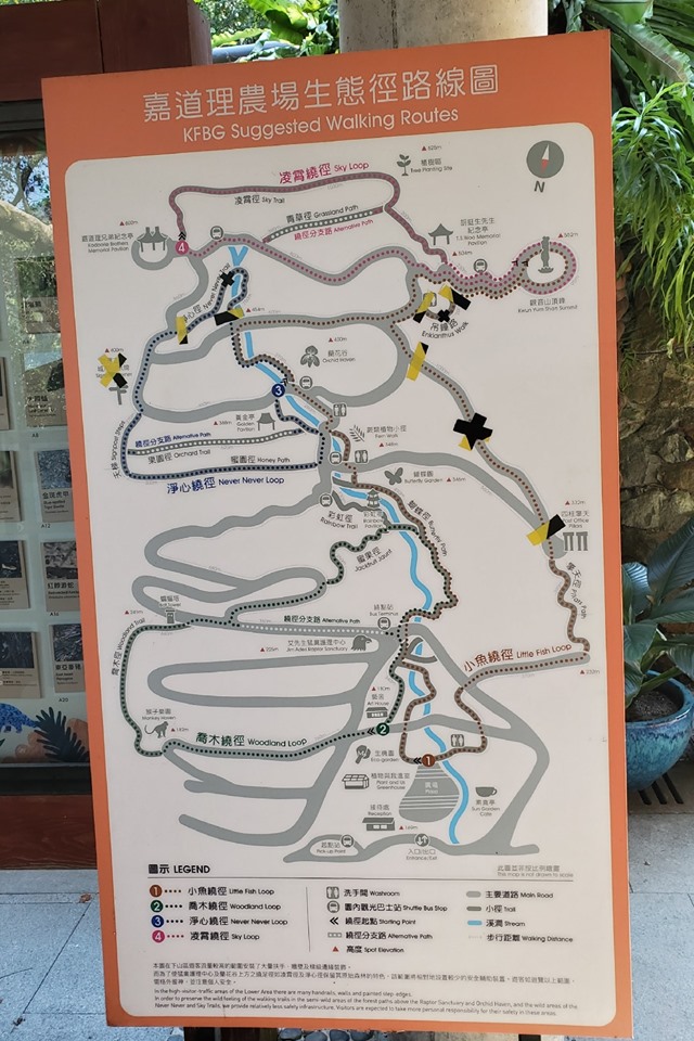 親子郊遊 - 路線圖