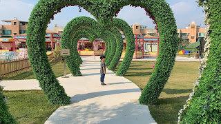 戶外郊遊 - 心型拱門