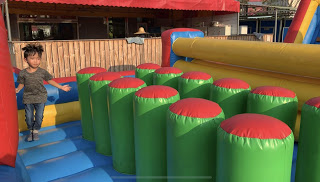 戶外郊遊 - 充氣彈床