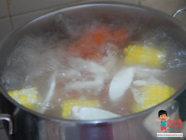 湯水推介:繼續用大火加蓋煲約15分鐘~