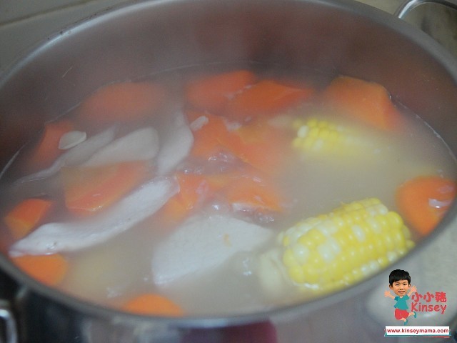 湯水推介:之後轉慢火加蓋煲多1.5小時~