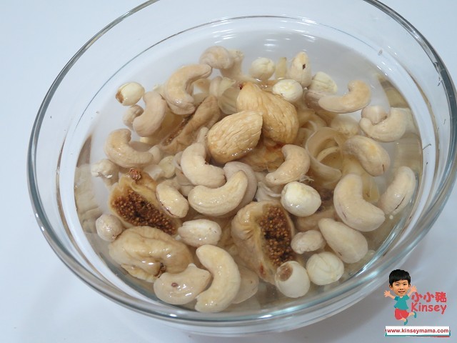 湯水分享:將所有材料浸洗一陣~