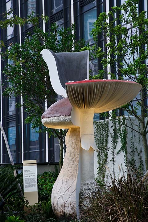 K11 Musea - Carsten Höller的《巨型三重蘑菇》
