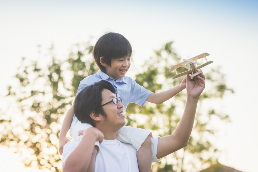 一個幸福的家庭,最重要是「愛」,當中包含爸爸對媽媽的愛、對小朋友的愛
