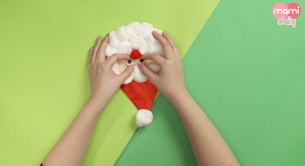 在鼻子上貼上一雙眼睛