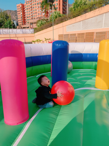 聖誕節 - 充氣障礙賽