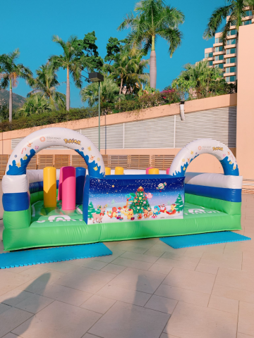 聖誕節 - 充氣障礙賽