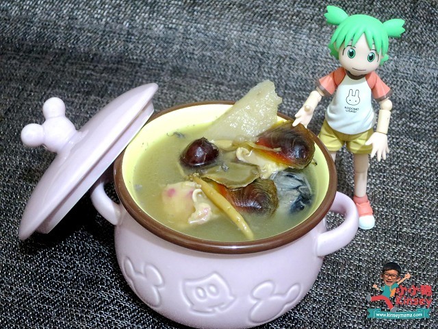 湯水分享:太子蔘田七螺片烏雞湯