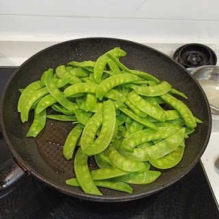 BB食譜 - 炒荷蘭豆兩分鐘