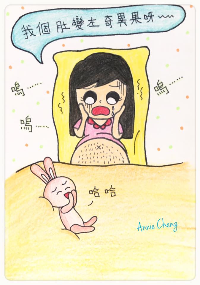 孕期紀錄 - 成肚都係毛