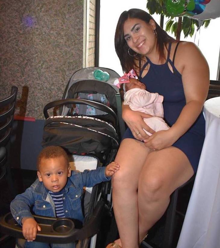美國媽媽Abigail Rivera Garcia育有兩個孩子