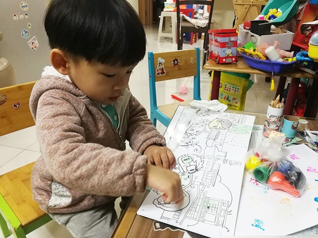 畢得鳥家庭-繪畫