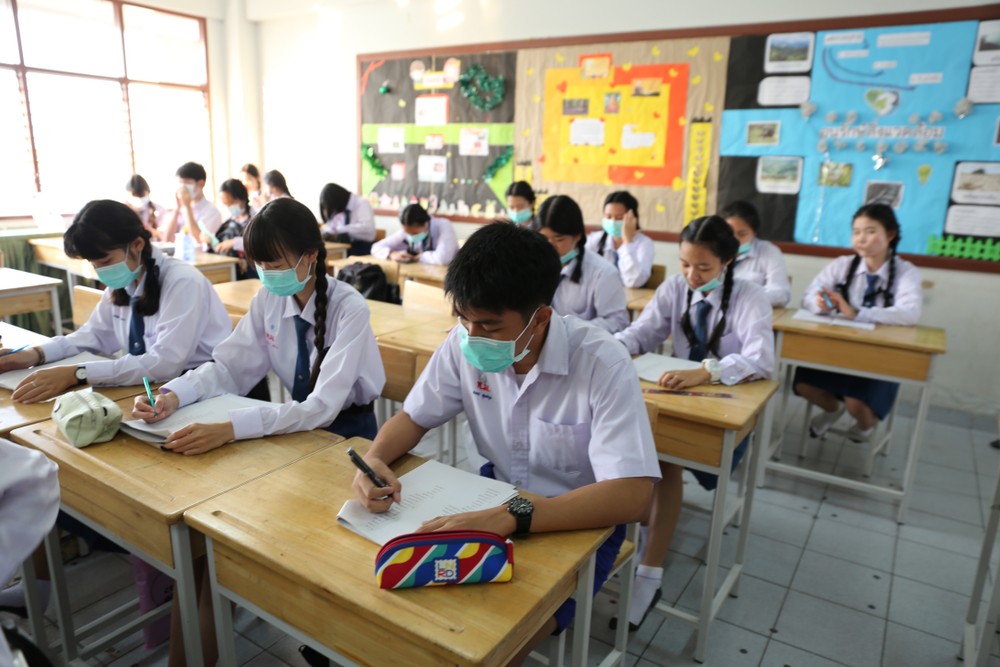 武漢肺炎:回到台灣後亦有到學校上課