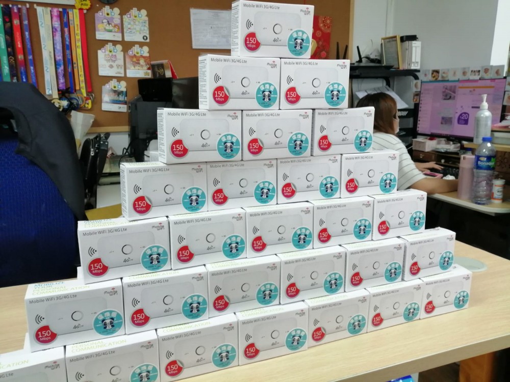 逾千隻WIFI蛋已分別交到不同學校的基層學生手上。