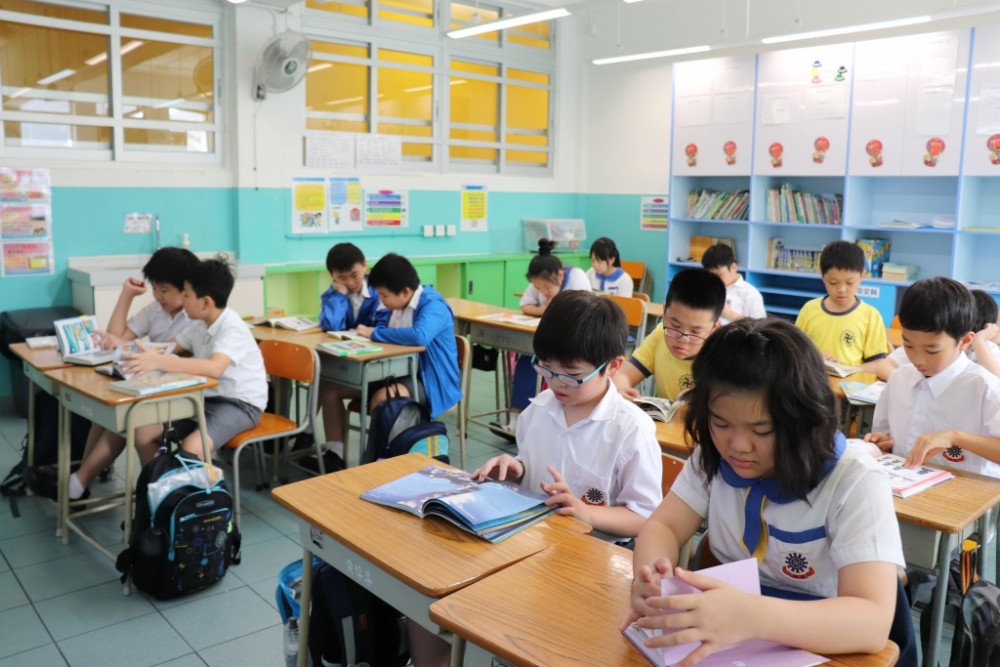 佛教黃焯菴小學將取消一至四年級的考試。