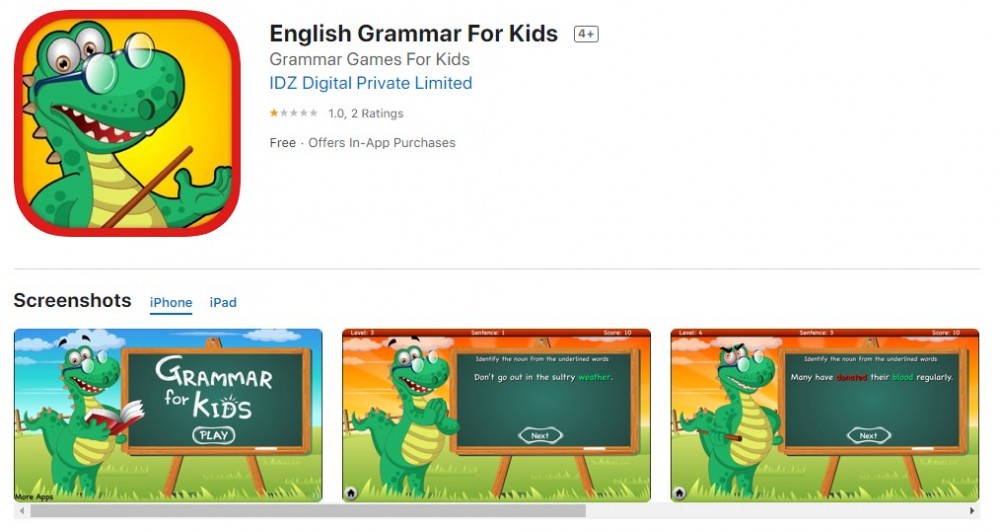 Grammar For Kids