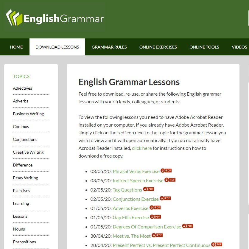 English Grammar