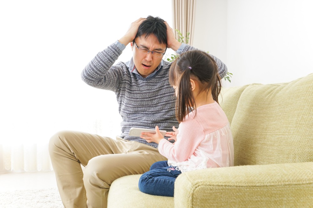 父母覺得自己的時間花在很多育兒