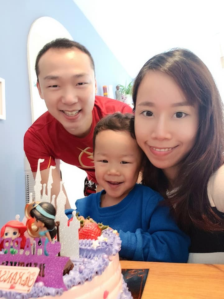 小鐵漢情況好轉讓爸媽放下心頭大石。