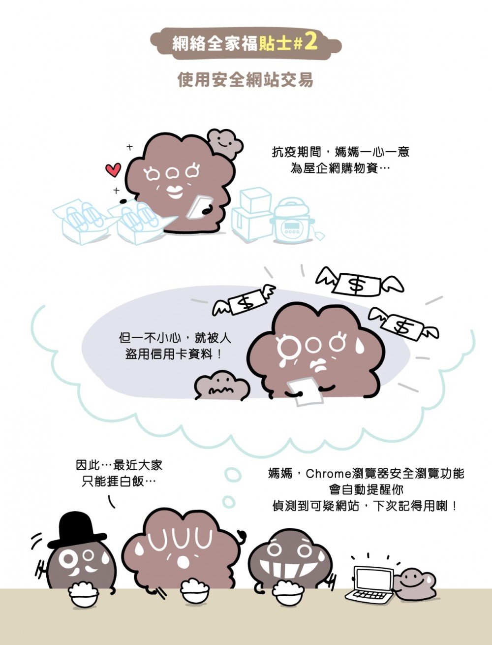 使用安全網站交易