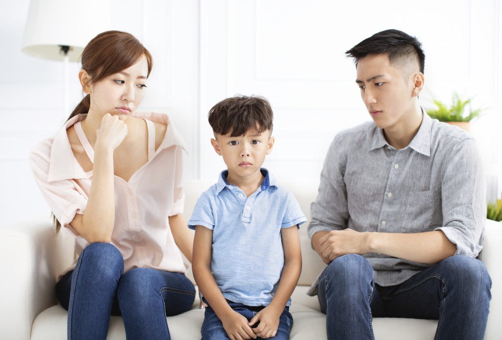 家長自己應先保持冷靜。