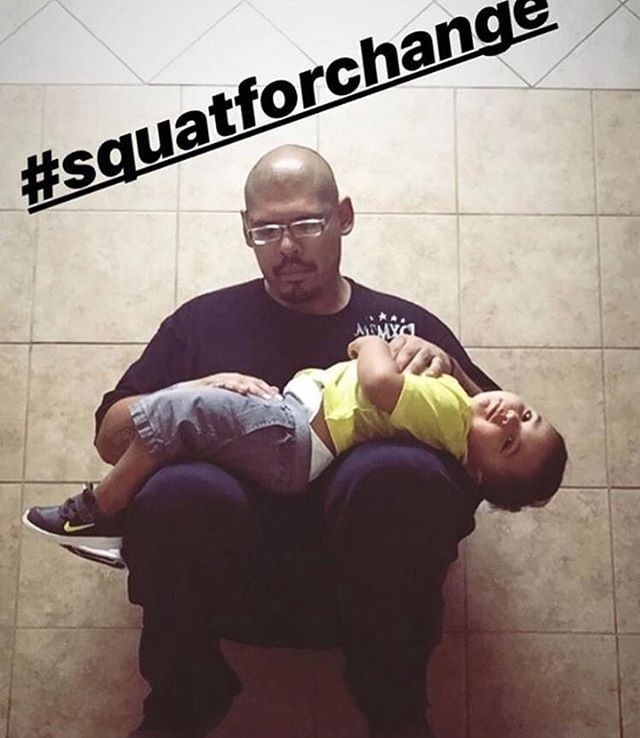 Donte 發起的運動得到不少爸爸應。
