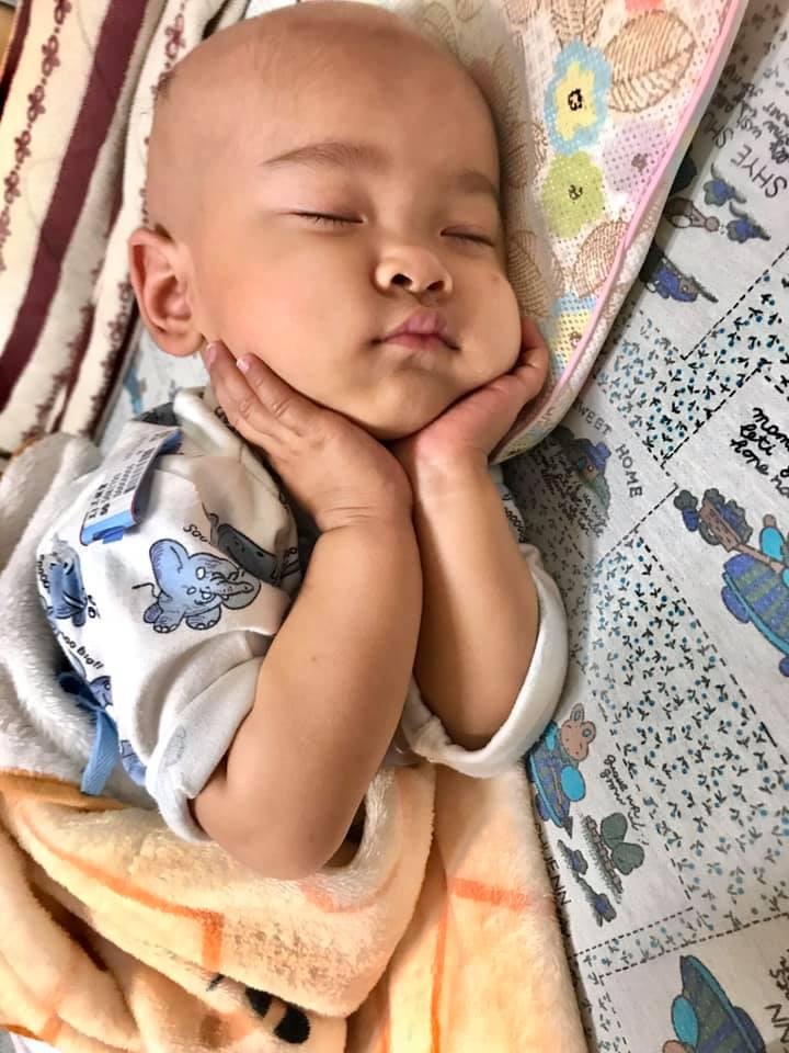 女兒終健康出院。