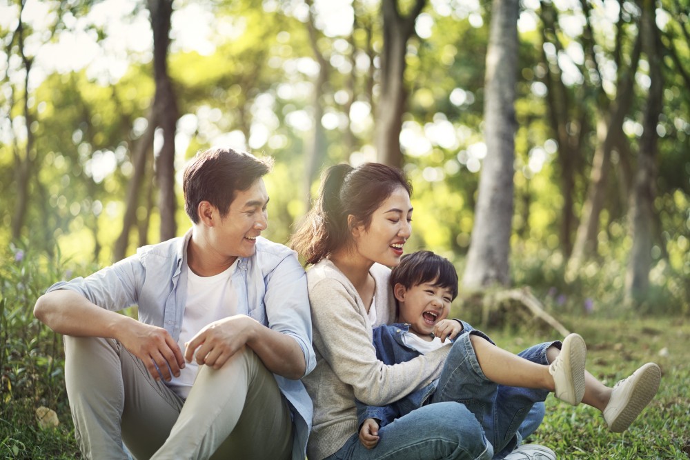 happy family.