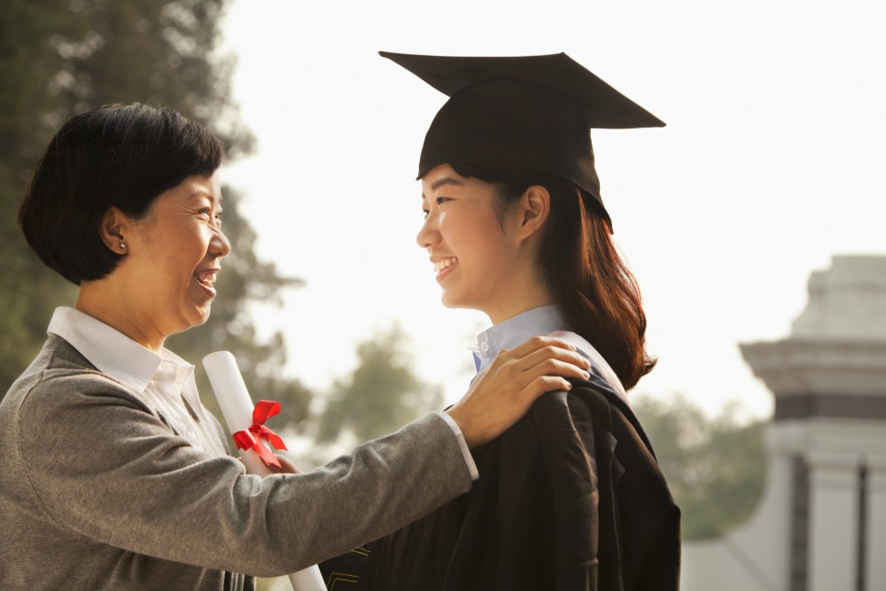 daughter grad.