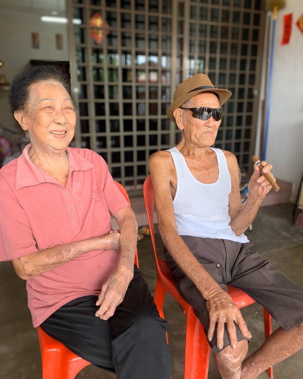 兩夫妻78年來恩愛非常。