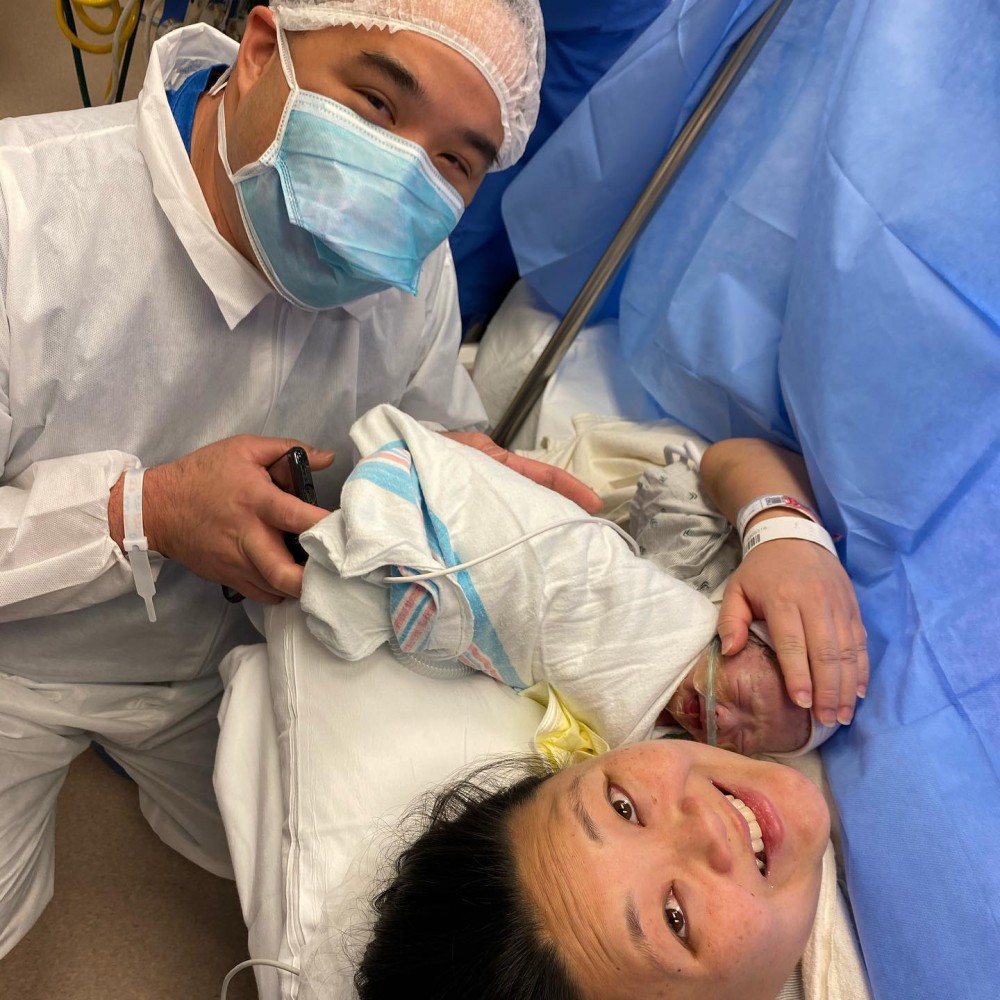 小兒子平安出世!