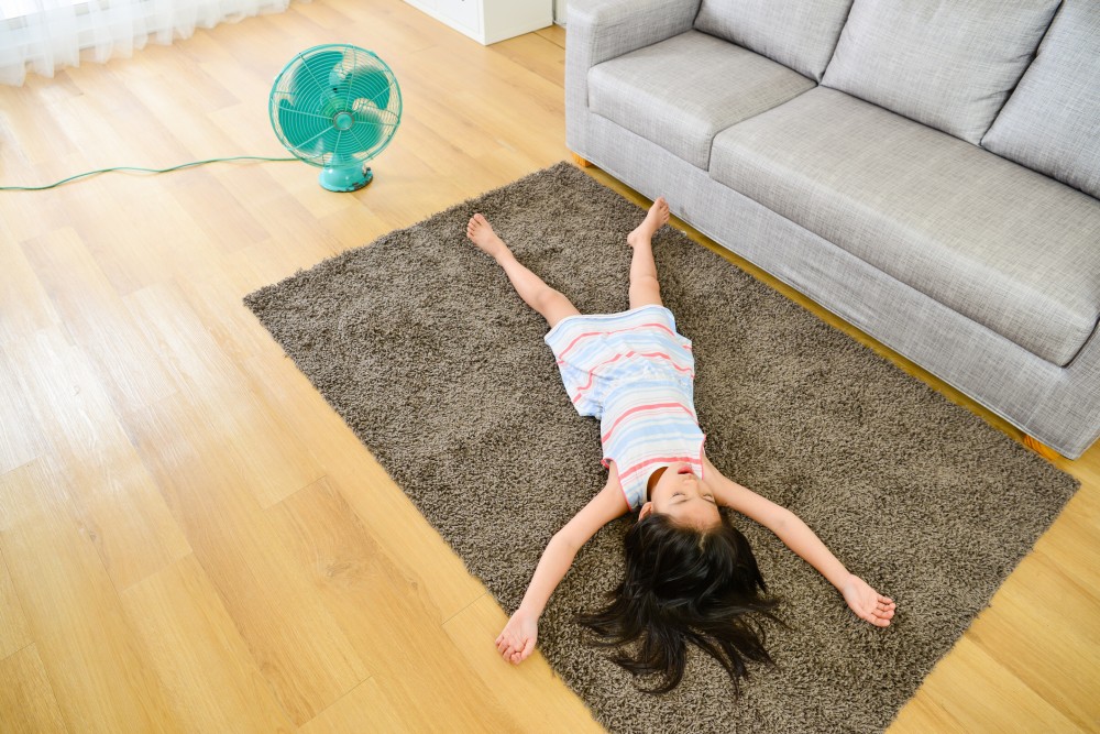 girls sick on floor