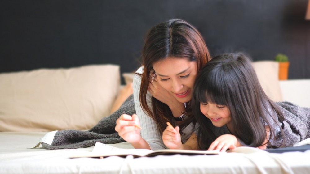 parents planning with kids