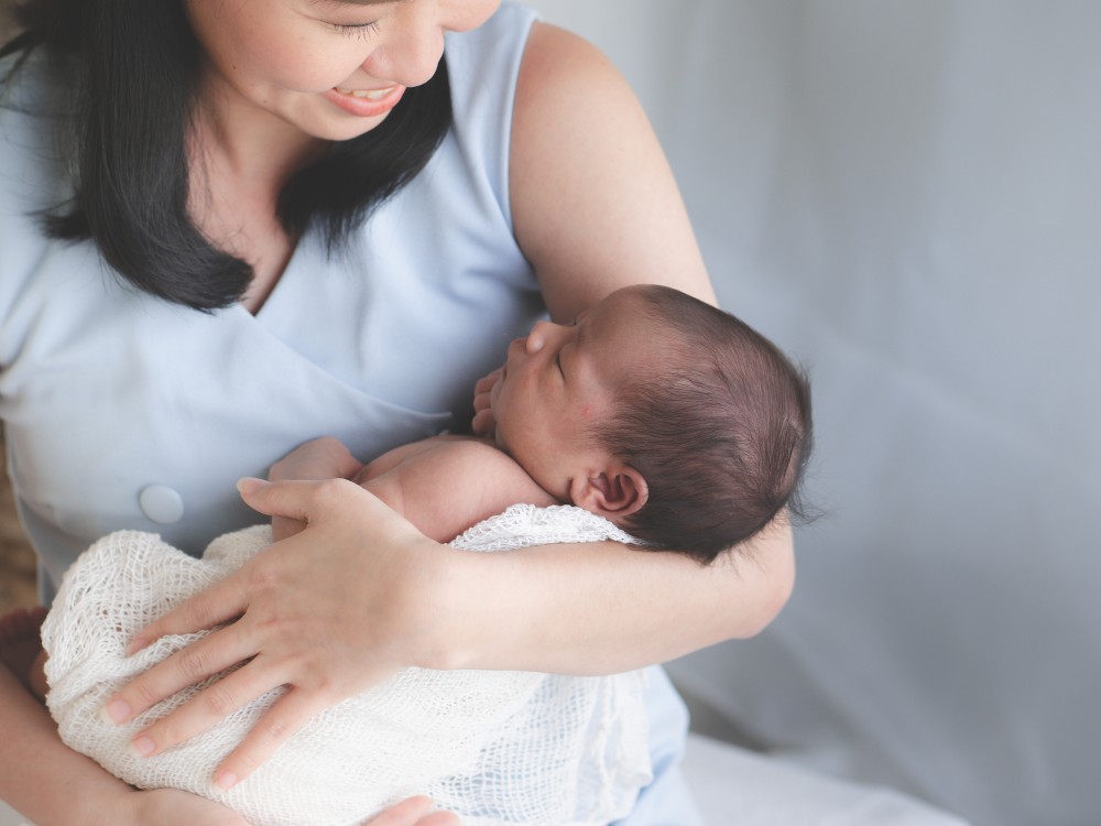 mother and baby