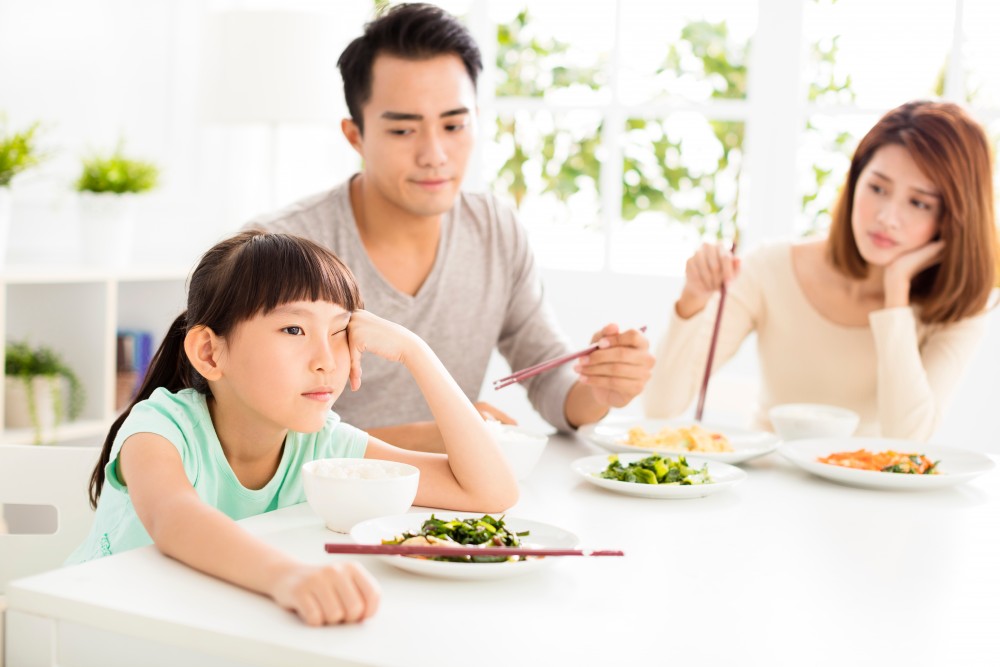 偏食。