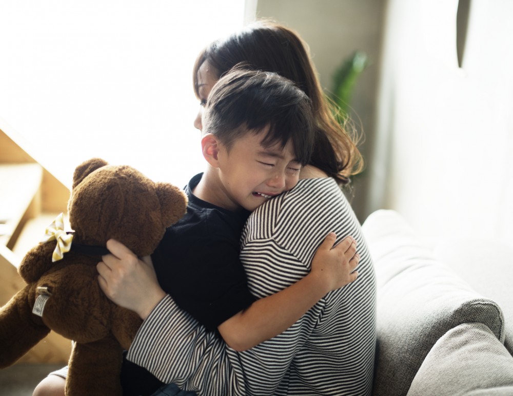 kids cry