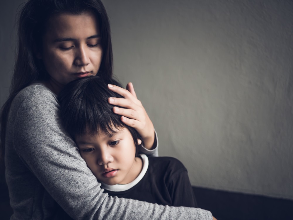 kids sad