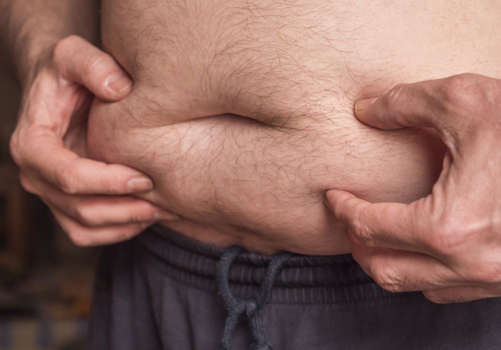 man stomach
