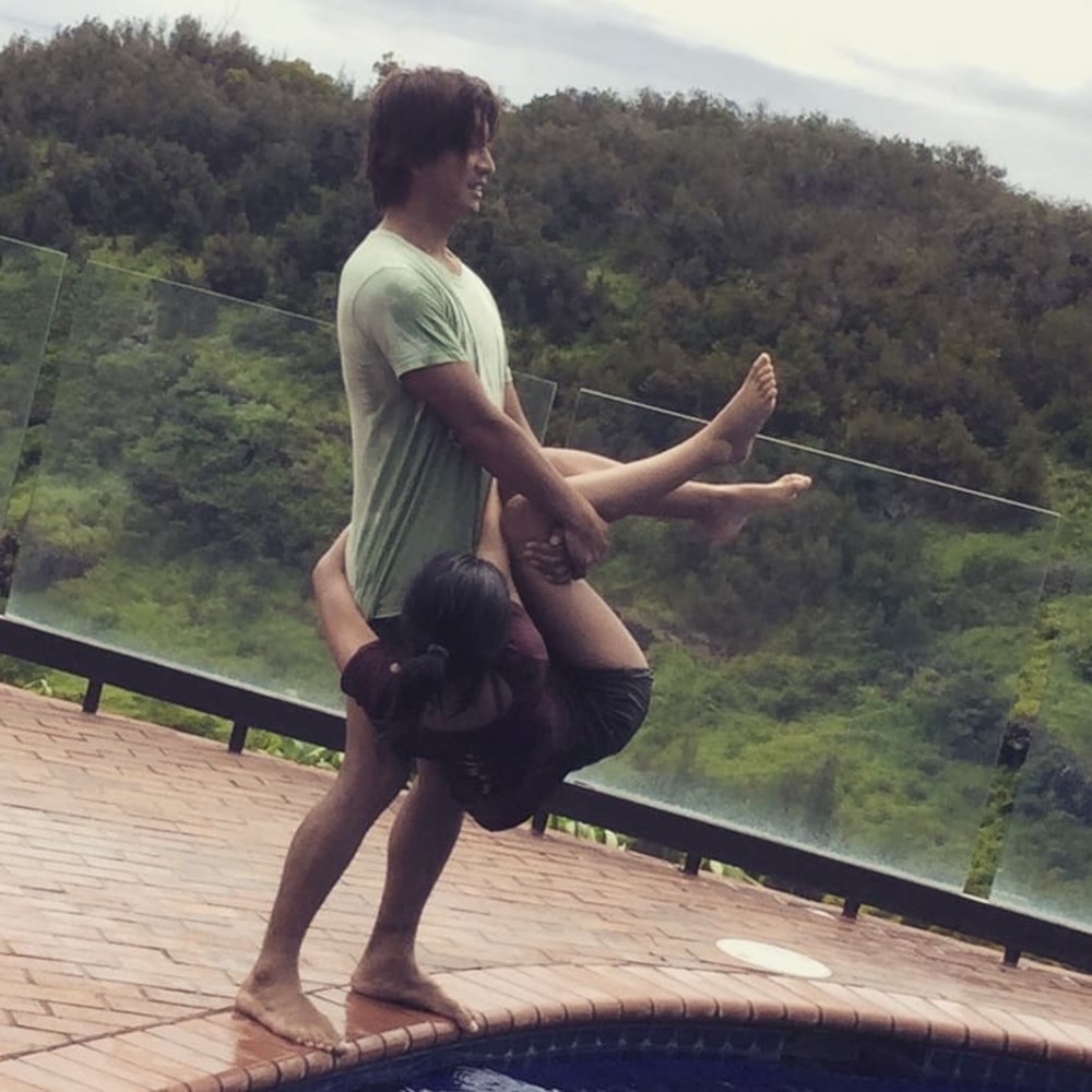木村和女兒。