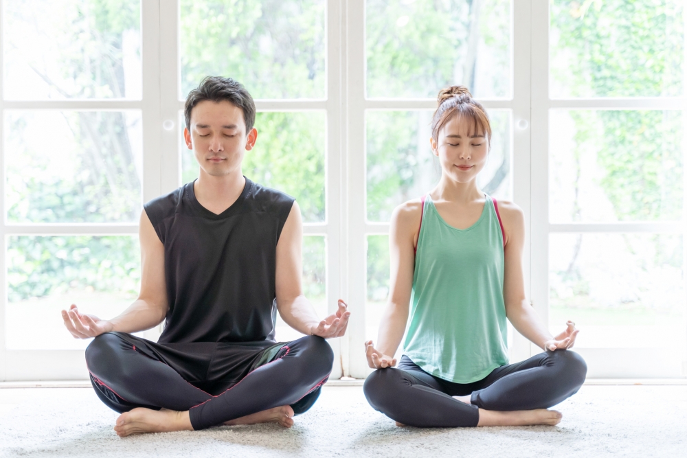 couple yoga