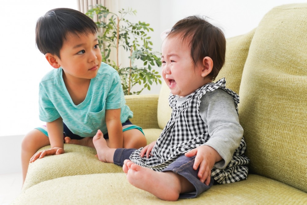 two kids